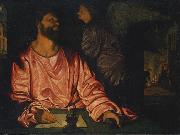 Giovanni Gerolamo Savoldo Saint Matthew and the Angel oil painting